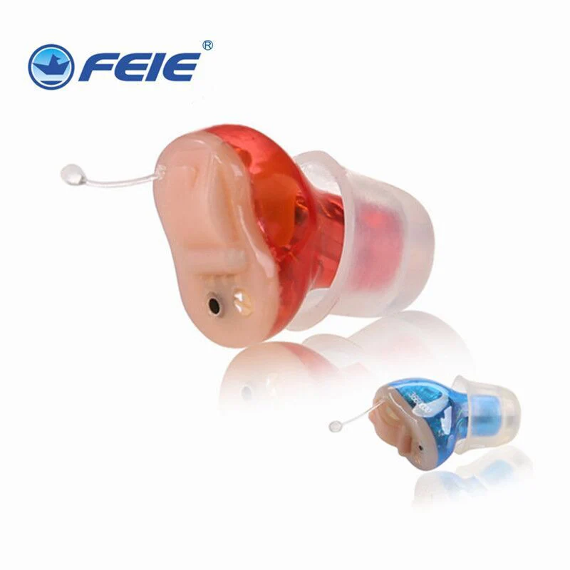 

FEIE Hearing Aid Programmable Amplifier Sound Completely In-ear Digital Hearing Aids Clear Voice Volume Control S-13A