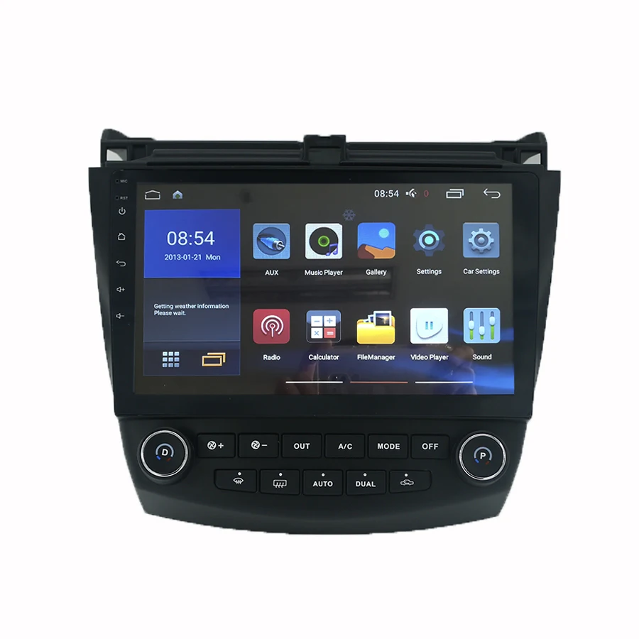 Excellent Car GPS Navigation Radio For HONDA Accord 7 RAM1G 32G 7th 2003-2007 Android 7.1 Quad Core 10.2 inch Bluetooth Multimedia Player 14