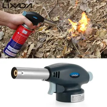 

Lixada Flame Gun Welding Gas Torch Auto Heating Ignition Butane Portable Camping Welding Gas Torch For Outdoor BBQ