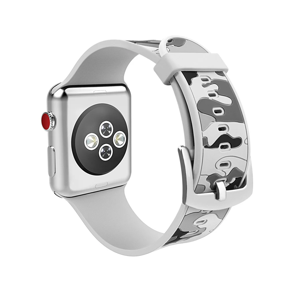 

sport strap For Apple Watch band 4 42mm 38mm iWatch 3 band 44mm 40mm Bracelet watch correa Colorful Silicone belt watchband
