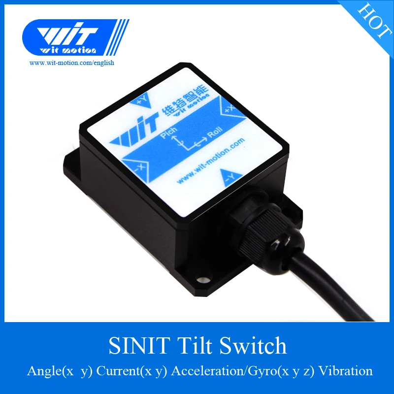 WitMotion SINIT Gyro Sensor 2 Axis Tilt Angle & Analog Current Output