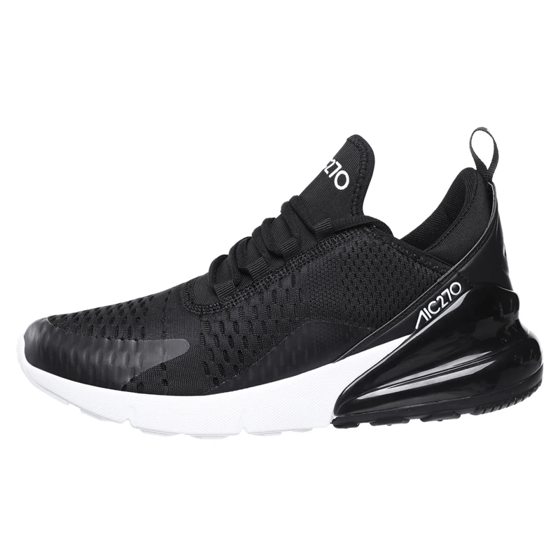 Обувь мужские кроссовки летние мужские беговые кроссовки Zapatillas Deportivas Hombre модная дышащая повседневная обувь Sapato Masculino Krasovki - Цвет: G38 Black White