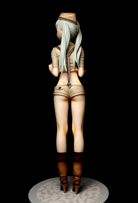 Набор полимерных фигурок 1/6 почвы(косынка) гаражный Набор фигурок