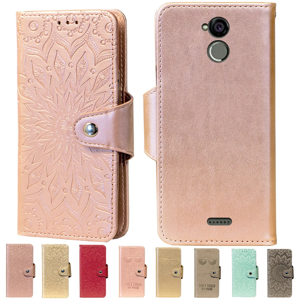 

Embossing Stand Flip PU Leather wallet Case Cover For BQ BQ-5510 Strike power max 4G Phone Cases