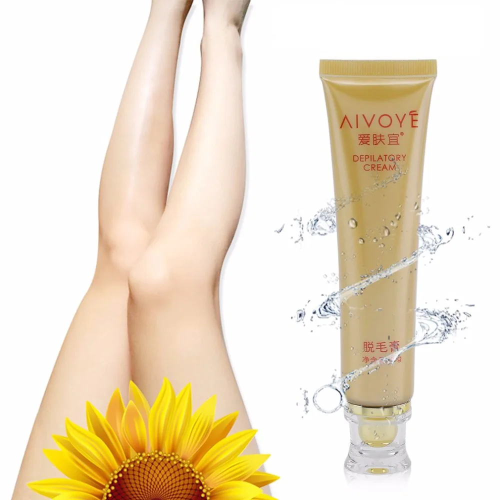 Fast Effective Permanent Hair Remove Depilatory Cream Smoothness