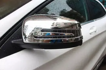 

2012-2015 For Benz ML W166 /GL X166 Chrome Bright Surface Door Mirror Cover Trim
