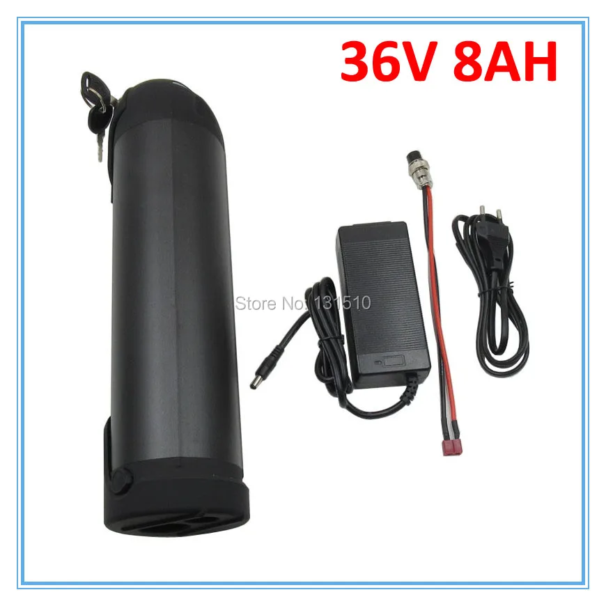 High Quality 36V E Bike Lithium Battery 36V 8Ah with Water Bottle aluminum case built in 18650 cell 15A BMS with 42V 2A Charger
High Quality 36V E Bike Lithium Battery 36V 8Ah with Water Bottle aluminum case built in 18650 cell 15A BMS with 42V 2A Charger