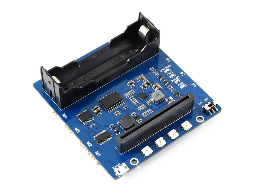 Набор для сборки робота Waveshare KitiBot starter 2WD BBC micro:bit smart car обучения программированию