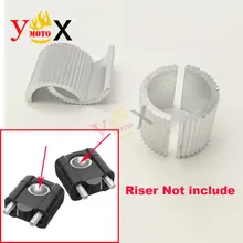 Мотоцикл 1 1/" до 7/8" 22 см 4 шт./компл. руль стояк преобразования прокладки редуктор ракушками Spacer Байк внедорожных мотоциклов изменение