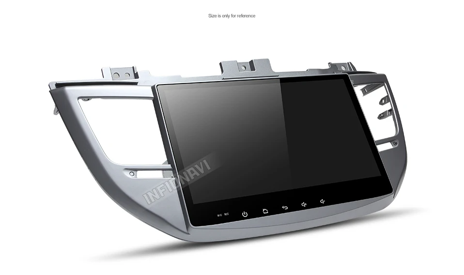 Cheap android 8.1 car dvd for Hyundai Tucson/ ix35 2016 2017 gps navigation radio video stereo multimedia player octa core IPS screen 4