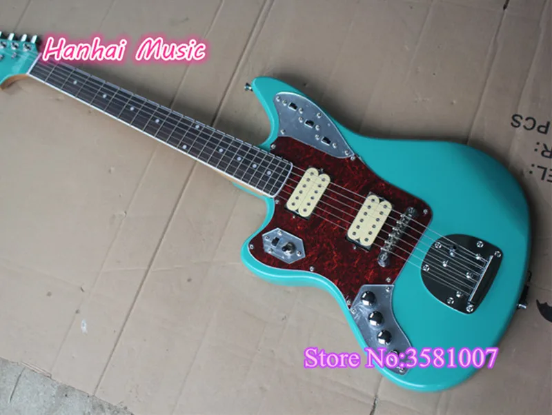 Popular Electric Guitar,Blue Color,Left hand Version,Red