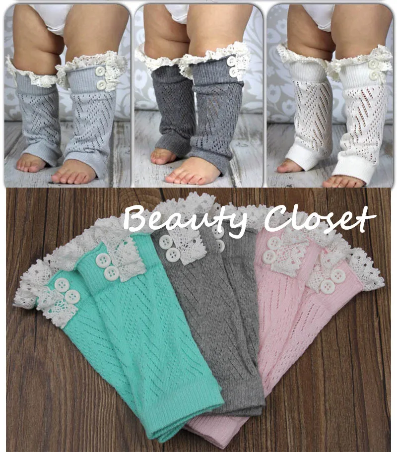 

Baby Girl Crochet Leg Warmer-Lace Boot Leggings-Infant Girl Crochet Tight 10pairs/Lot