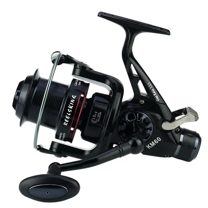 Рыболовная катушка KM50/60 black 11BB рыболовная с передаточным числом 5 2: 1 для ловли