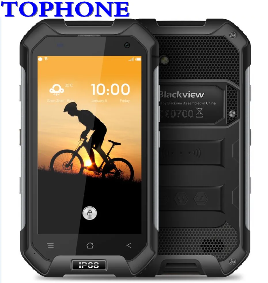 Blackview BV6000S 4 г NFC Водонепроницаемый противоударный смартфон MTK6735 4 ядра 4,7 дюймов 4 г 2 ГБ 16 ГБ 4200 мАч gps ГЛОНАСС мобильного телефона