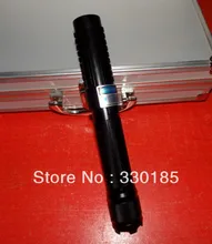 high power blue laser pointers 20000mw/20Watt 450nm burn match/dry wood/candle/black/burning cigarettes+5 caps+glasses+Gift box