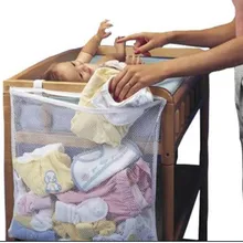 50*60 см большая детская кровать для хранения, подвесной органайзер для хранения, легко фиксируется на детских кроватках, кроватках, органайзер для хранения кроваток