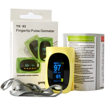 

Pulse Oximeter Oximetro de Pulso Gravity Sensor SPO2 PR Blood Oxygen Monitor Alarm Beep Sound OLED Display FDA CE ISO