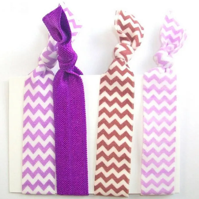 Chevron Hair Ties Elastic Hair