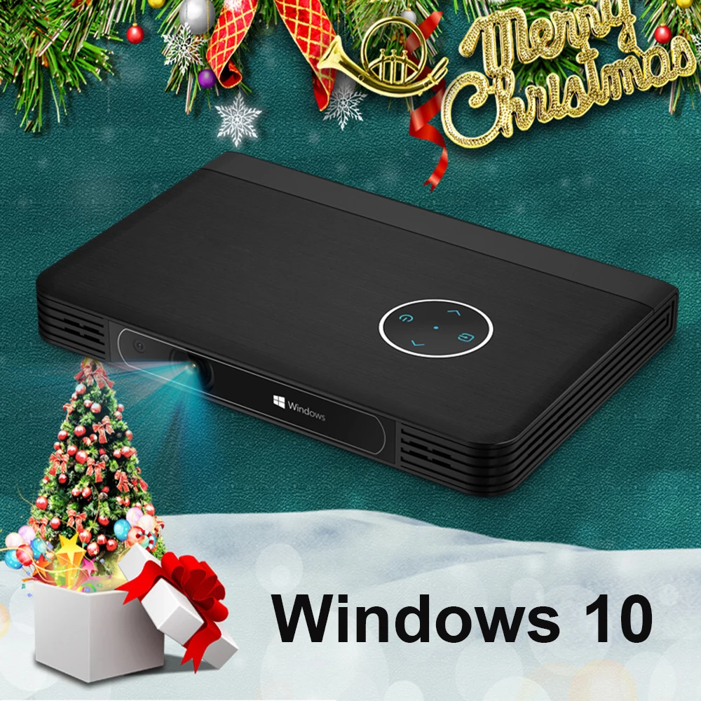 Portable Projector 1080P Mini LED Projector Full HD Projector Windows