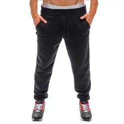 Мужские длинные мотобрюки спортивный костюм Фитнес тренировки спортивные штаны SweatpantsZ0225