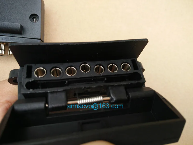 7 pin flat female trailer connector plug 6