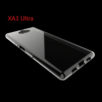

100pcs/lot transparent smooth Soft TPU Cover Case For Sony Xperia 10 Plus
