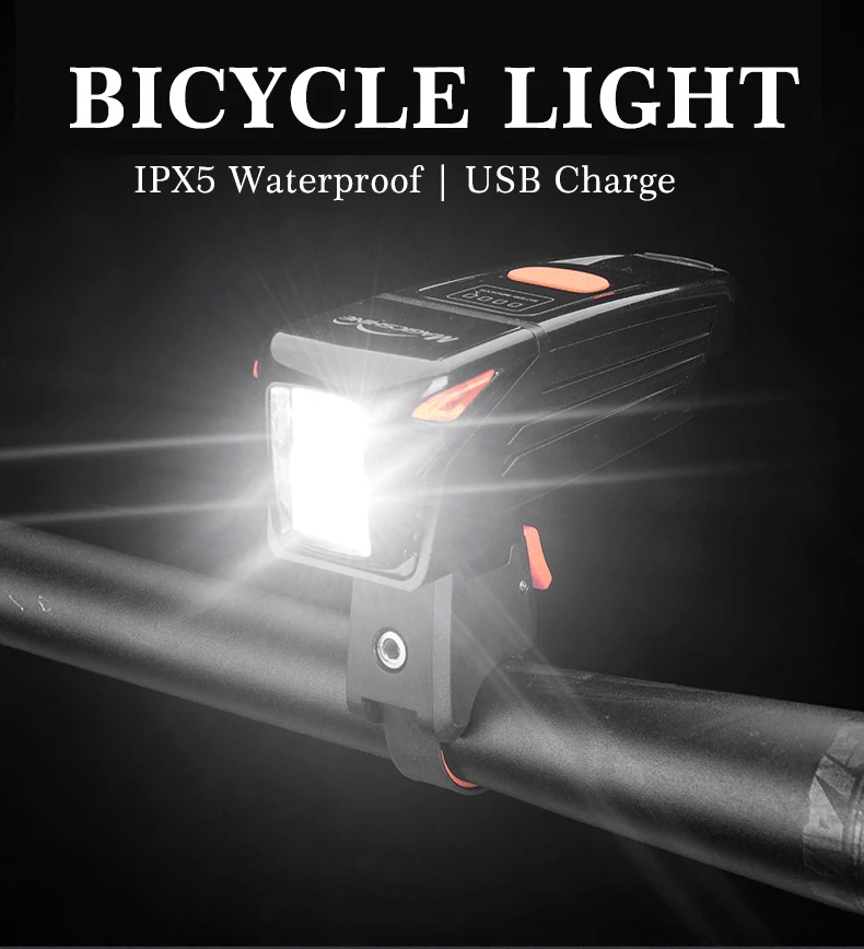 Sale American magician Cycling Bicycle Light USB Rechargeable 900 Lumen Bicycle LED Lamp IPX5 Waterproof MTB Bike Accessories 4 Sale American magician Cycling Bicycle Light USB Rechargeable 900 Lumen Bicycle LED Lamp IPX5 Waterproof MTB Bike Accessories 4