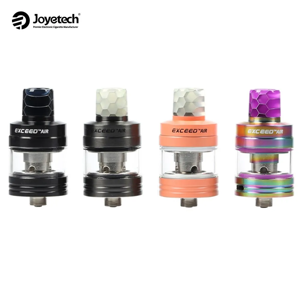 

Original Joyetech EXCEED Air Atomizer 2ml Capacity with EX Coils Head 0.5ohm DL. / 1.2ohm MTL.Coil Electronic Cigarette E Cig