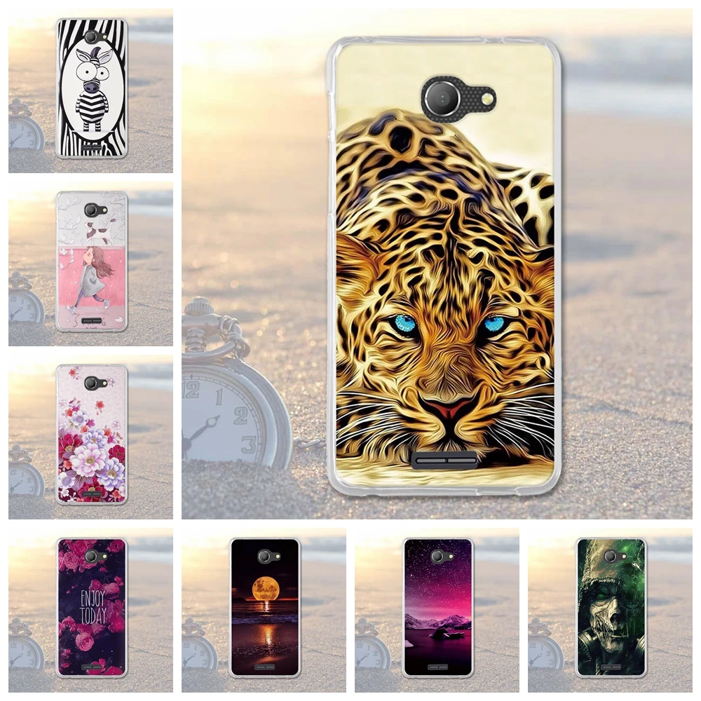 

For Alcatel Flash Plus 2 Case 5.5" New Soft TPU Gel Case Coque for Alcatel Flash Plus 2 Phone Back Protective Cover Cases Fundas