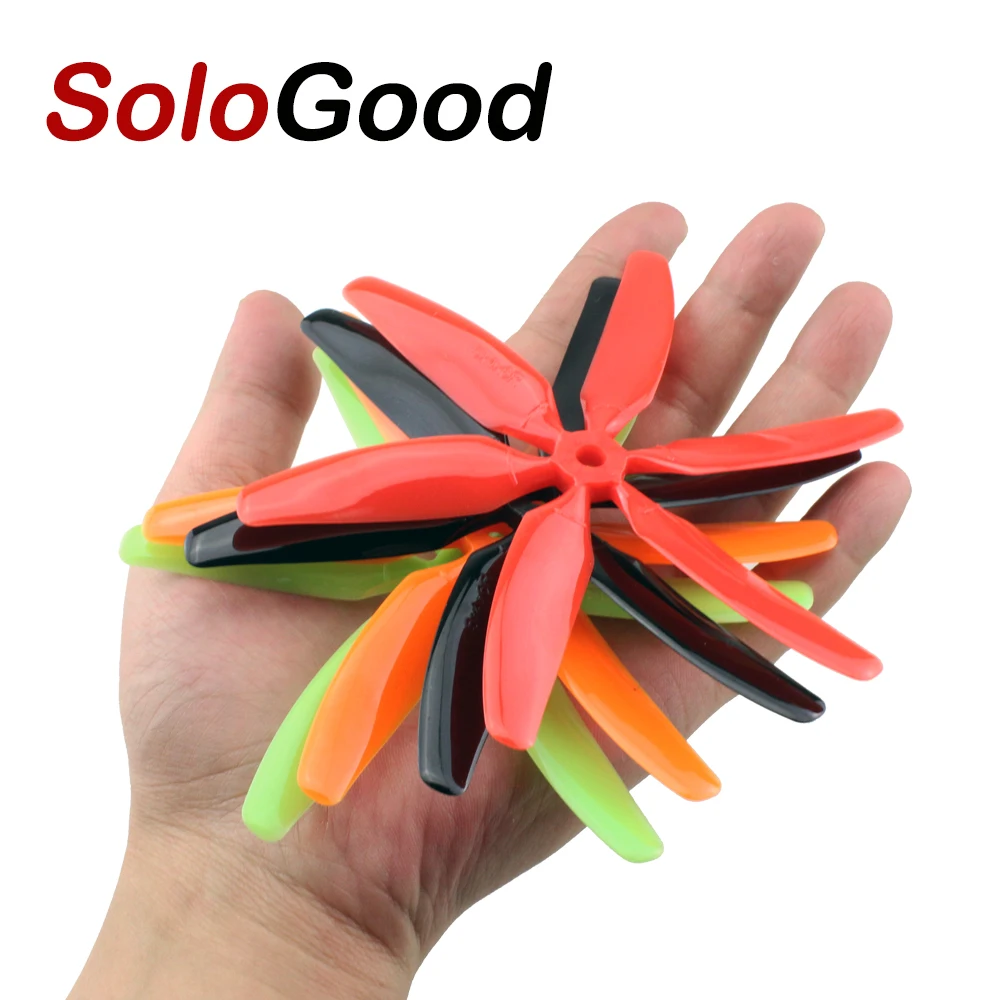 

10pcs 5040 6 blades Propeller CW/CCW For QAV250 250 RC FPV Racing Quadcopter QAV250 Robocat