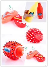 Squeaky Sound Rubber Screaming Toy Pet Squeak Toys Dog Cat Puppy Play Chew Relax Press Dolls