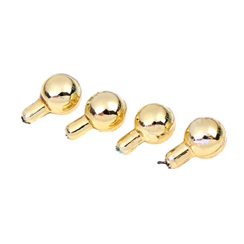 

4 PCS/lot 1/12 Scale Dollhouse Miniature Doll House Accessories Mini Door Knobs Fittings Door Handles