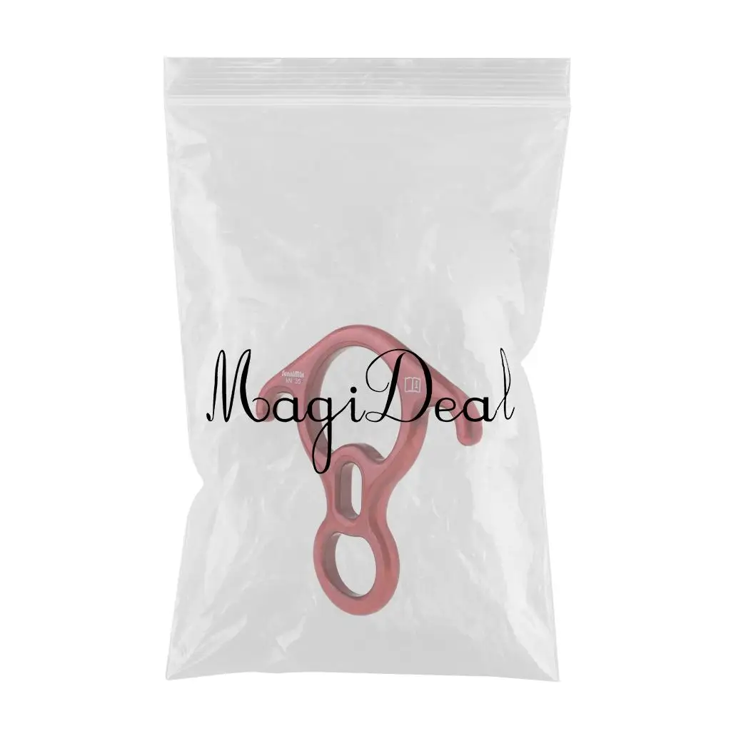 MagIDeal 32KN спасательный Рисунок 8 спуск с изогнутыми ушами рэппеллинга шестерни Belay устройство рэппель кольцо Belay устройство