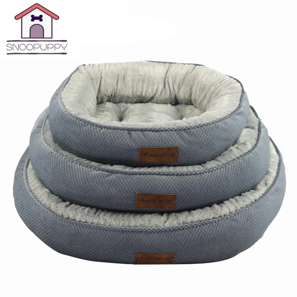 Dog Pet Beds Sofas High Quality Canvas Cover For Pets Rest And Sleep Soft PP Cotton Inside Beds
