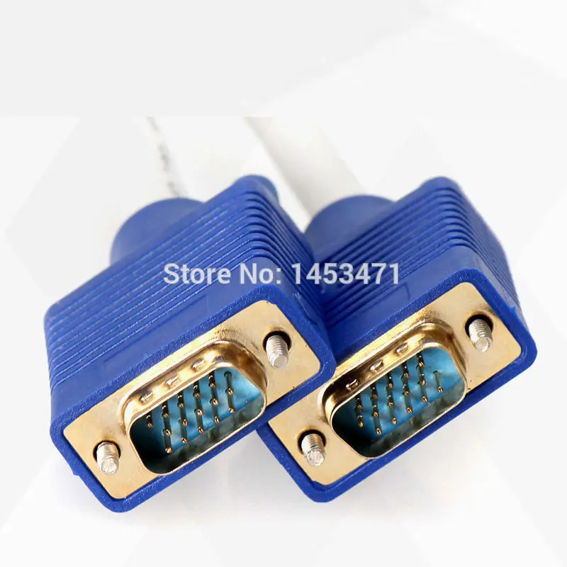 3+6 VGA 1M line computer monitor TV extension cord cable, vag to vag