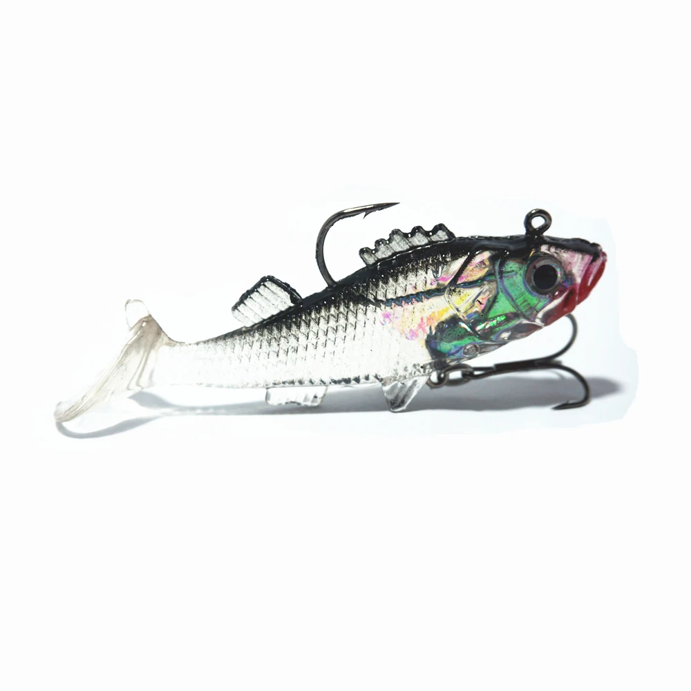 2 шт./лот мягкие Пластик Vibe приманка для рыбалки 15g 80 мм джиг головки ножницы для цепей лещ мягкая искусственная приманка для рыбной ловли султанки весло хвост