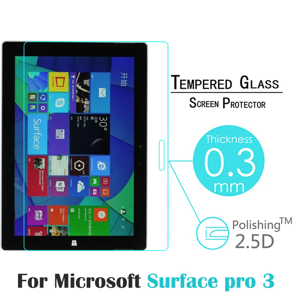 imágenes para Vidrio templado Para Microsoft Surface Pro 3 12.0 pulgadas Tablet HD Protector de Pantalla Anti Shatter Película Protectora De Vidrio imágenes para Vidrio templado Para Microsoft Surface Pro 3 12.0 pulgadas Tablet HD Protector de Pantalla Anti Shatter Película Protectora De Vidrio