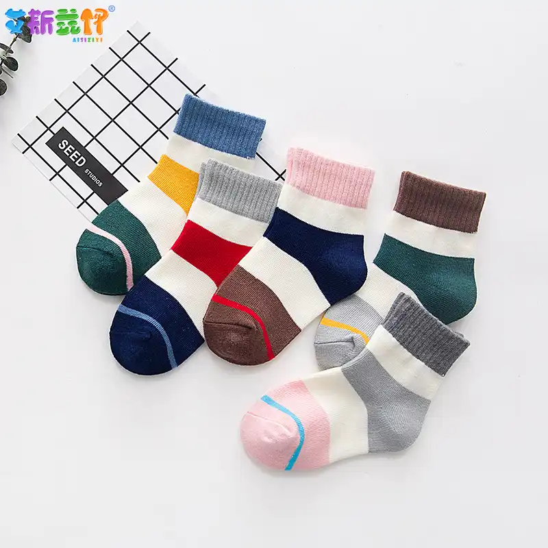 baby boy sneaker socks