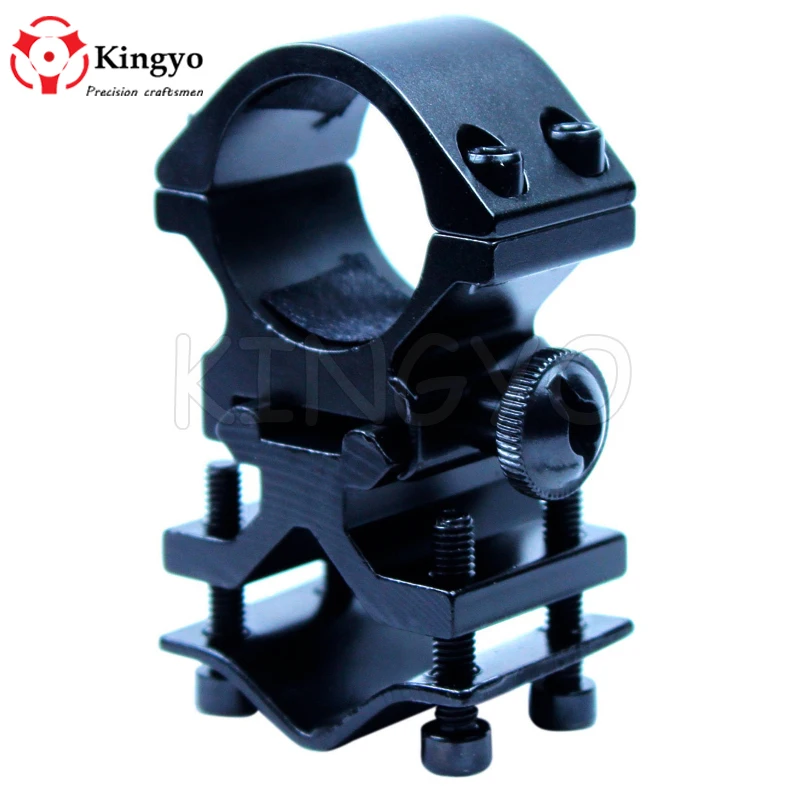 25mm Tactical Hunting Metal Wide Flashlight Clip Riflescope Bicycle