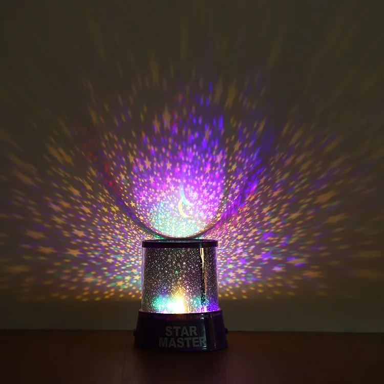 

LED Night Light Starry Sky Star Moon Master Children Kids Baby Sleep Romantic Cosmos Colorful Led USB Projection Lamp