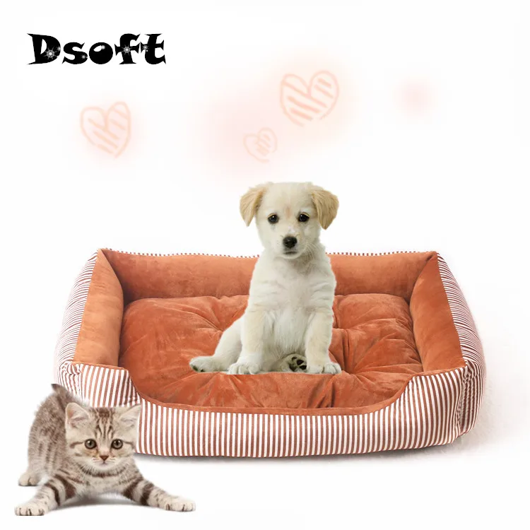 cheap Pet Dog Bed Sofa For Small Medium Large Dogs Cat Waterproof Bottom Dog Mats Soft Flannel Pet Mat dog Bed Pet Products