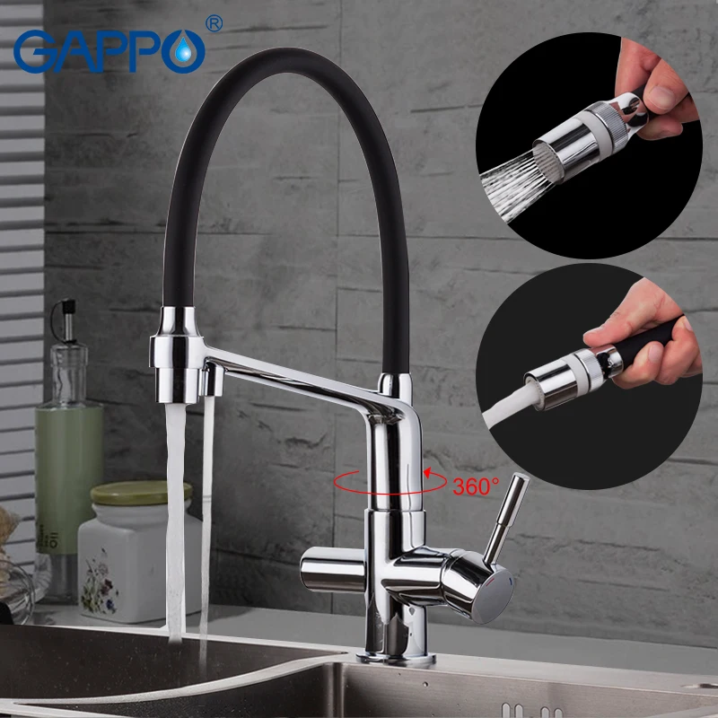  GAPPO kitchen faucet mixer sink waterfall faucet deck mounted kitchen sink faucet water tap mixer k - 33022914092