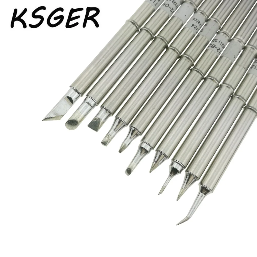 Электрические наконечники паяльника KSGER T12 модель BLB BC2 C1 C4 D08 D24 D4 I JL02 для паяльной