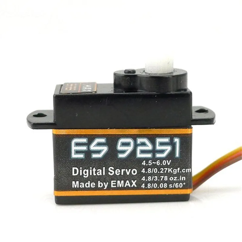 

Emax ES9251 2.5g Plastic Micro Digital Servo For RC Model