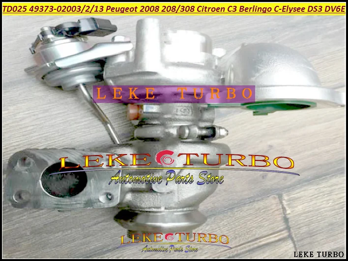 Turbo TD025 49373-02013 49373-02003 49373-02002 For Peugeot 2008 208 308 For Citroen C3 Berlingo C-Elysee DS 3 DV6ETED4 1.6L HDI (1)