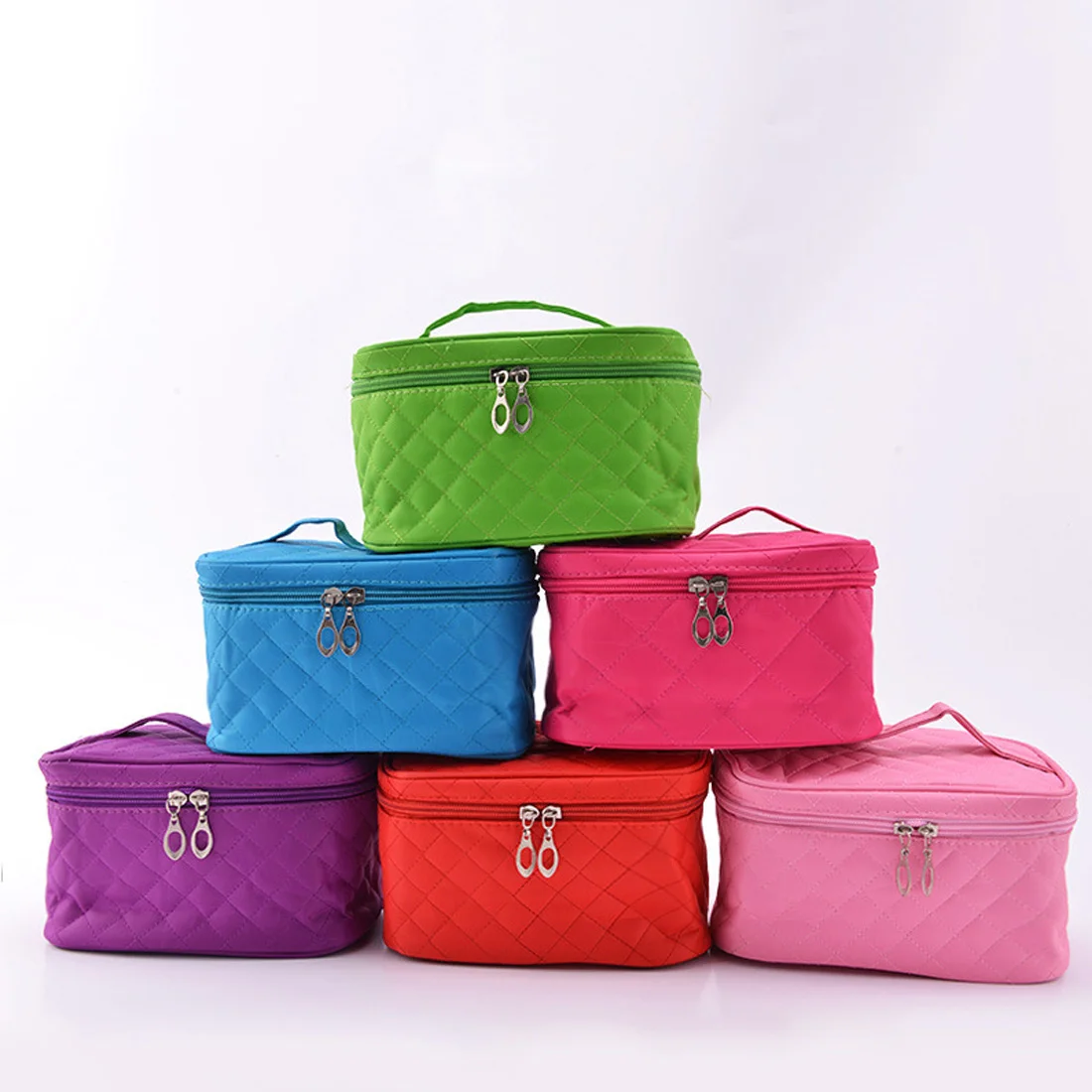 Large Capacity Travel Storage Handbag Purse Organizer Makeup Pouch