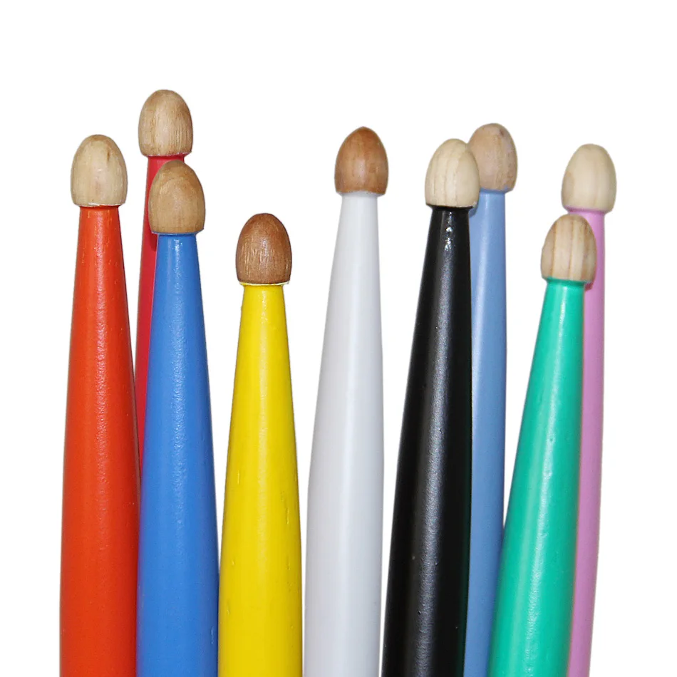HUN drumsticks 5A drum stick drum hammer Multicolor USA Walnut Matte paint