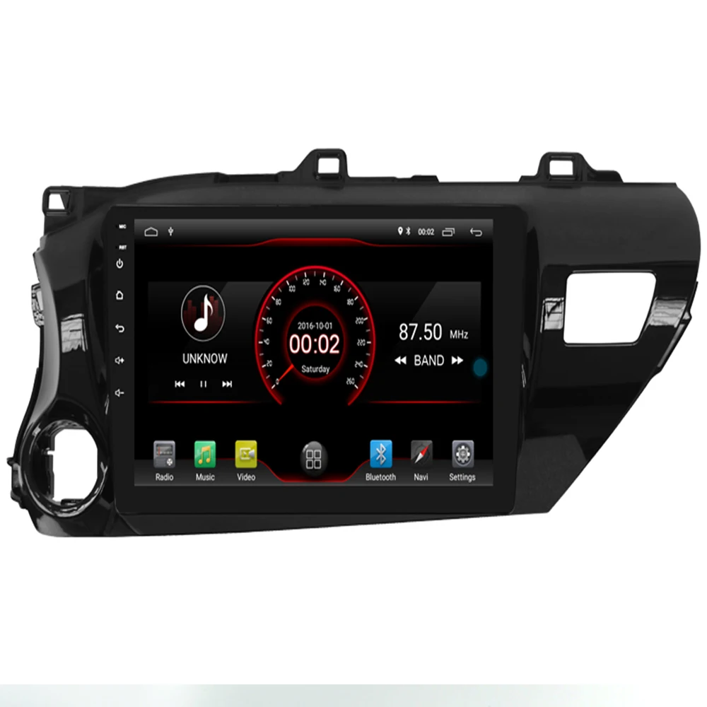 Discount 10.2" 2.5D IPS Android 9.1 Car DVD Multimedia Player GPS For Toyota Hilux 2016 2017 audio car radio stereo navigation 0 Discount 10.2" 2.5D IPS Android 9.1 Car DVD Multimedia Player GPS For Toyota Hilux 2016 2017 audio car radio stereo navigation 0