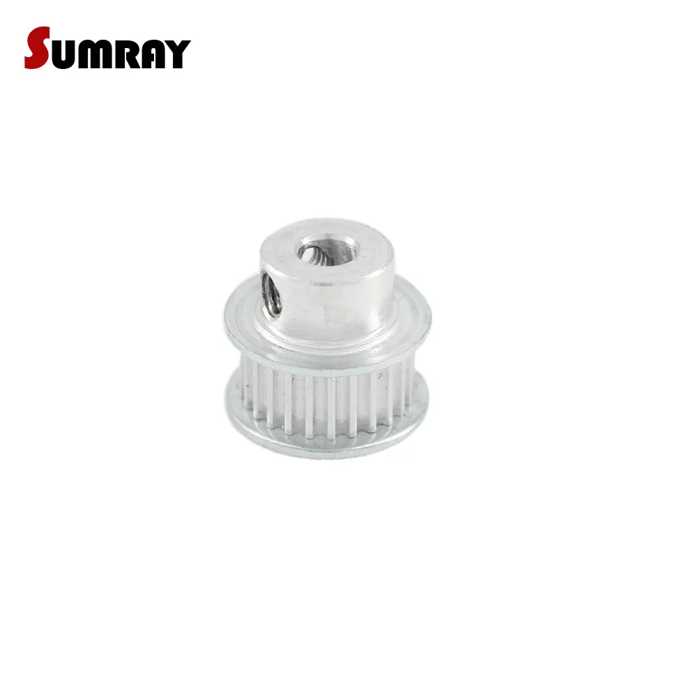 SUMRAY 2GT Gear Pulley 25T Timing Belt Pulley Bore 5/6/6.35mm 7mm Belt Width 2GT Belt Pulley Fit For 6mm Width GT2 Timing Belt цена SUMRAY 2GT Gear Pulley 25T Timing Belt Pulley Bore 5/6/6.35mm 7mm Belt Width 2GT Belt Pulley Fit For 6mm Width GT2 Timing Belt цены онлайн