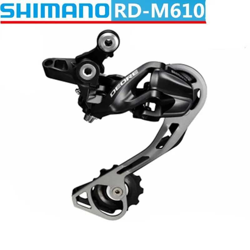 Длинная клетка DEORE RD M610 SGS 10С система скоростей MTB горный велосипед задний